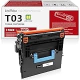 LeciRoba Compatible T13 Black Toner Cartridge Replacement for Canon T03 Toner for Canon 525iF 525iFZ 615iF 615iFZ 715iF 527iF 529iF 617iF 619iF 717iF 719iF X1861 X1871 Printer (1-Pack)