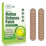 369 Life Motion Sickness Patches for Car and Boat Rides, Ships, Cruise and Airplane & Other Forms of Transport - Travel Essentials, for Adults and Kids (24 Count)