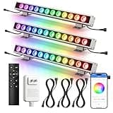 TakThree 16" Smart RGBCW LED Wall Washer Lights 3 Pack 24V Low Voltage