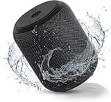 NOTABRICK Bluetooth Speakers, 15W Portable Speakers Bluetooth Wireless V5.0 with Stereo Sound, Active Extra Bass, IPX6 Waterproof Shower Speaker, Double Pairing, for Party, Home Theater, Game Theater
