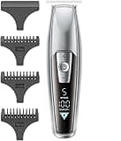 RASRGTRQ Mens Hair Clipper Electric Cutting Machine Barber Cordless Adjustable Haircut Trimmer for Men