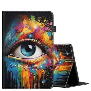 Case for All-New Kindle Paperwhite 12th Gen 2024 (7") & Kindle Colorsoft Signature Edition (7"), Multi-Angle Smart Stand Cover Auto Sleep/Wake, Colored Glasses