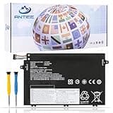 ANTIEE 01AV445 L17L3P51 Battery Compatible with Lenovo ThinkPad E480 E490 E485 E495 E580 E585 E590 E595 E14 E15 Series SB10K97606 SB10K97608 01AV447 01AV448 L17C3P51 L17M3P52 SB10K97609 11.1V 45Wh