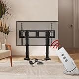 iumLeap Electric TV Mount - LCD TV Floor Stand, for 55-100inch Tv Telescopic Lift Stand, with Remote Control and Memory Setting Height Adjustable TV Stand, Electric Lift Stand B, 55-120inch TV