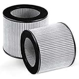 2801 Replacement Filter Compatible with Bissell MYair Personal Air Purifier 2780 2780A 2780B 2780P and 27809 - Compare to My Air Part 2801, High Efficiency Activated Carbon Filters (2 Pack)