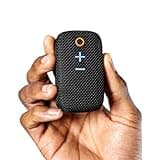 MEE Audio goSPKR Small Wearable Clip-on Bluetooth Speaker with IPX5 Water Resistance, Built-in Speakerphone with Microphone for Hands-Free Calls, Compact Design, Can Connect Up to 2 in Stereo (Black)