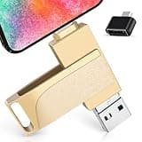 Photo Stick for Phone Flash Drive,4in1 Memory Stick for