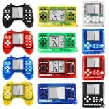 Secyba 12pcs Video Game Party Favors, Mini Gaming Party Favors, Video Game Keychains, 8-bit Handheld, Birthday Party Supplies for Kids, Return Gifts for Birthday Party Decorations Supplies
