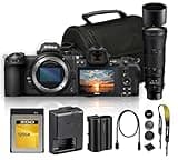 Nikon Z7 II Mirrorless Camera with NIKKOR Z 180-600mm f/5.6-6.3 VR Lens Bundle, 45.7MP Full Frame Digital Camera, 4K60 Video, Dual EXPEED 6, 493-Point AF + 120GB XQD Memory Card + Camera Bag