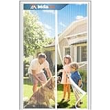 Magnetic Screen Door,Self Sealing Magnets, Easy Install Screen Doors with Magnets,Pet & Kid Friendly- Fits Doors up to 36 x 80 Inches White