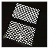 1000 Dots Inner 6.0 mm Outer 10mm Reference Point for 3D Scanning Highiy Reflective Markers for Complex Details