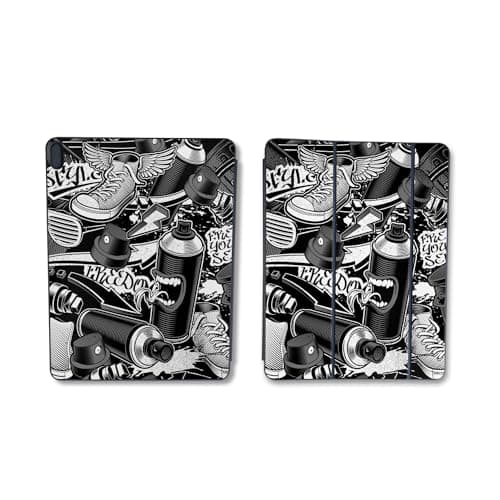 Skin Compatible with Apple Smart Folio for iPad Air 13-inch (M2) 2024 - Mono Hip Hop - Premium 3M Vinyl Protective Wrap Decal Cover - Easy to Apply | Crafted in The USA by MightySkins