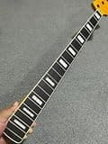 4 string Yellow Flame Maple Gloss Electric bass neck 20fret Rosewood Block Inlay
