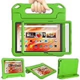DJ&RPPQ Kids Case,EVA Strong Anti Drop is Suitable for 10 inch Tablet. Not Compatible with Ipad 10in Tablet Green