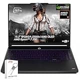 Lenovo Legion 5a Gaming Laptop, (15.3" WQXGA OLED 165Hz, AMD Ryzen 7 250, NVIDIA GeForce RTX 5060 8GB GDDR7, 64GB DDR5 RAM 4TB SSD,) Backlit KB, WiFi7, Win11, Eclipse Black, w/2TB USB Drive, W/GaLiMu