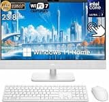 Dell 24 All-in-One Desktop, Intel Ultra 7 355, 64GB DDR5, 1TB SSD, Copilot+ PC, 23.8" FHD(1920x1080) Touchscreen, Pen Support, Wi-Fi 7, Win 11 Home, BT 6, KB and Mouse