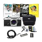OM SYSTEM OM-3 Mirrorless Micro Four Thirds Lens System Camera with Accessories Bundle (6 Items)