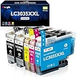 Meagiis LC3035XXL Ink Cartridges Super High-Yield Replacement for Brother LC3033 LC3035 XXL Ink Cartridges for MFC-J995DW MFC-J805DW MFC-J815DW Printer (5-Pack, 2BK/C/M/Y)