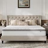 Novilla King Size Mattress 12 Inch, Hybrid Mattress with Zoned Pocketed Smart Coils, Hip & Lumbar Support, Motion Isolation Design, Medium Firm in a Box