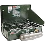 Coleman 2 Burner Dual Fuel Compact Liquid Fuel Stove