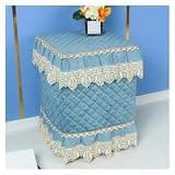 WAHHWF Safe Cover Disguise European Type, Hidden Zipper Quick Access Dust Protector Decorative for Household Safe Cabinet & Valuable Storage Locker(Blue,28x12x18/70x30x45cm)
