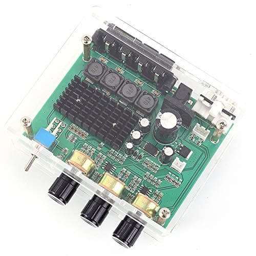 TPA3116D2 Stereo Amplifier Audio Board Digital Preamp Tone Dual Channel 80W+80W DC 12V 24V