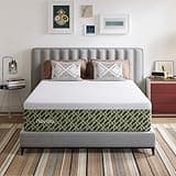 QMDJECKERO 2 Twin Mattress 10 Inch, Gel-Infused Memory Foam Mattress Twin in a Box for Spine Alignment, Cool Night Sleep & Motion Isolation, Zoned Support & CertiPUR-US Certified Foams, Green