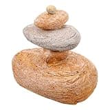 DOITOOL Weather-resistant Resin Stone Key Holder with Realistic Appearance Convenient and Secure Garden Hidden Key Storage Box for Outdoor Use for Courtyard Decor