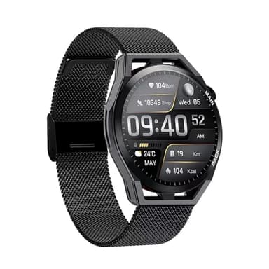 Men's Smart Watch, 1.32 Inch HD Color Display Watch with Bluetooth Calling, Fitness Tracker Fitness Watch with Sleep Monitor/Heart Rate Monitor for iOS Android,D