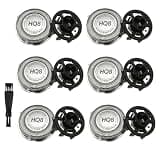 HQ8 Replacement Shaver Heads for Philips Norelco Aquatec, Compatible with PT720 PT730 AT810 AT815 AT830 AT880 Electric Razor Blades, 6-Pack