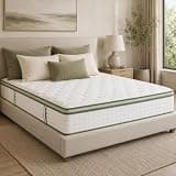 Beddle King Size Mattress, 12 Inch Hybrid Mattress in a Box with Individual Pocket Springs, Medium Firm Feel, Reinforced Edge Support, Motion Isolation, Pressure Relief Foam, CertiPUR-US Certified