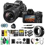 Nikon Z6III FX-Format Mirrorless Camera with NIKKOR Z 24-120mm f/4 S Zoom Lens + EN-EL15C + 64GB SF-M Memory Card + Photo Editing Software FTZ II Mount Adapter + More
