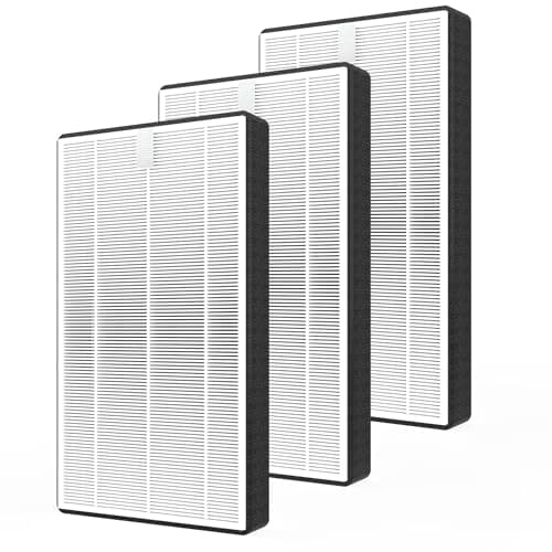 3 Pack F1 Replacement Filters, Compatible with 3M Filtrete Air Purifier, Models FAP-C01-F1,FAP-T02-F1, FAP-C01BA-G1, FAP-T02WA-G1, FAP-ST02W and FAP-ST02N, NOT for F2 or A2 Models