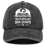 Writpoty Dungeons Dragons Gifts, DND Gifts Hat, Fathers Day Gfit for Dad Husband Boyfriends Son DND Lover - Adjustable Baseball Cap