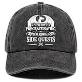 Writpoty Dungeons Dragons Gifts, DND Gifts Hat, Fathers Day Gfit for Dad Husband Boyfriends Son DND Lover - Adjustable Baseball Cap