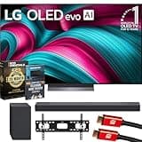 LG 65 Inch C5 Series OLED evo 4K UHD webOS TV (2025) OLED65C5PUA Bundle with SC9S Soundbar, 26 Month CPS Protection Pack, Deco TV Wall Mount, 2X HDMI Cable and Deco Gear Home Theater Beginner's Guide