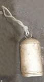 Large Rustic Iron Cow Bells Size: 4.75x4.75x9.5