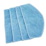 YRETGDF Mop Cloth Pads Compatible for Tikom G8000 Pro Compatible for Honiture G20 Vacuum Cleaner, Dry and Wet Usage Mop Cloths Pad Floor Cleaning Replacement Accessories(4pcs)