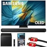Samsung 83 inch OLED 4K S95F Vision AI Smart TV (2025) QN83S95FAEXZA Bundle with HWQ800H 5.1.2 ch. Q-Series Soundbar System, 2X HDMI Cable and Deco Gear Home Theater Beginner's Guide