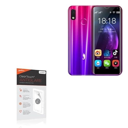 BoxWave Screen Protector Compatible with iLA R17 - ClearTouch Anti-Glare (2-Pack), Anti-Fingerprint Matte Film Skin