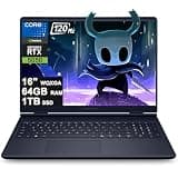 Dell Alienware 16 Aurora Gaming AI Laptop 16" WQXGA 120Hz (100% sRGB) Intel 10-core Core 7 240H (Beats Ultra 7 165H) 64GB RAM 1TB SSD GeForce RTX 5050 DLSS4 (Up to 421 AI Tops) Win11