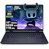 Dell Alienware 16 Aurora Gaming AI Laptop 16" WQXGA 120Hz (100% sRGB) Intel 10-core Core 7 240H (Beats Ultra 7 165H) 64GB RAM 1TB SSD GeForce RTX 5050 DLSS4 (Up to 421 AI Tops) Win11