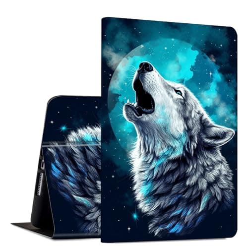 Case for Samsung Galaxy Tab S11 Ultra 14.6 Inch 2025 Slim PU Leather Multi-Angle Viewing Flip Folio Smart Stand Cover with Auto Wake/Sleep for Samsung Tab S11 Ultra 5G SM-X936B/SM-X930,Moon Wolf