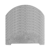 FBUGZENQN Compatible for Vexilar,Compatible for Cleanova,W7 W11,4/10PCS Mop Cloth Kit,Self-Emptying Robot Vacuum Microfiber Vacuum Cleaner Accessories(10PCS)