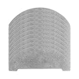 FBUGZENQN Compatible for Vexilar,Compatible for Cleanova,W7 W11,4/10PCS Mop Cloth Kit,Self-Emptying Robot Vacuum Microfiber Vacuum Cleaner Accessories(10PCS)