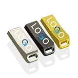 CarryBright Bulk Custom USB Flash Drives with Lanyard, Personalized Logo and Text, Custom Packaging for Corporate Events, Trade Shows, Business Gifts, Wedding Gifts(100,1G)