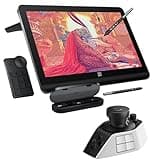 XPPen 4K UHD Artist Pro 19 Gen2 Drawing Tablet with Screen, 156% sRGB Graphic Tablet with 1.07 Billion Colors Anti-GlareXPPen Pilot Pro Wireless Editing Console