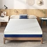 Lunarflex 6-Inch Twin Gel Memory Foam Mattress in a Box, Medium Firm Support, CertiPUR-US & Oeko-TEX Certified, Breathable Knit Cover, Fiberglass-Free, Perfect for Youth Rooms, Guest Beds