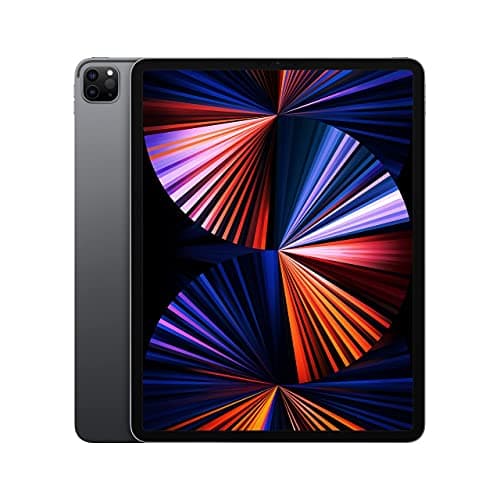 Apple 2021 iPad Pro (12.9-inch, Wi‐Fi, 128GB) - Space Gray (Renewed)