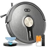uninell Robot Vacuum and Mop Combo: 5000Pa Strong Suction for Pet Hair on Hard Floor & Carpet, 180 Mins Long Runtime, Self-Charging, Works with Alexa for Effortless Schedule Clean